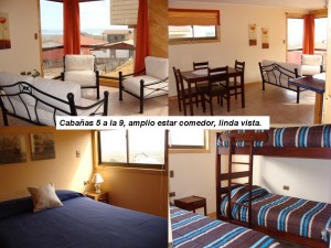 interior cabaña 5 a 9 